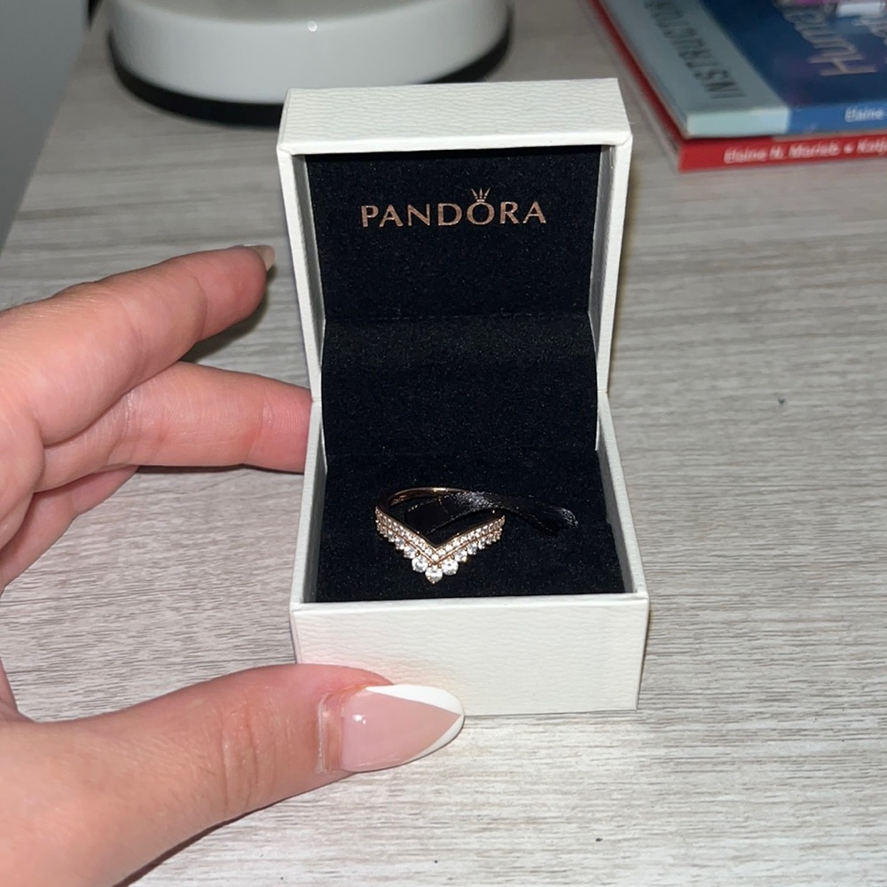 Practically New Pandora Ring! - image 3